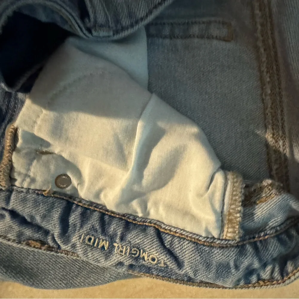 All American eagle jean shorts!